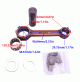 Connecting Rod Kit for Yamaha 40HP 50HP Outboard Motor - 6H4-11651-00 - 6H4-11650-00 - RCMA